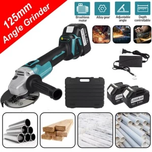 Grinder 4-1/2 d'angle de puissance sans fil pour Makita 18V Max Batterie sans pinceaux 9000 RPM