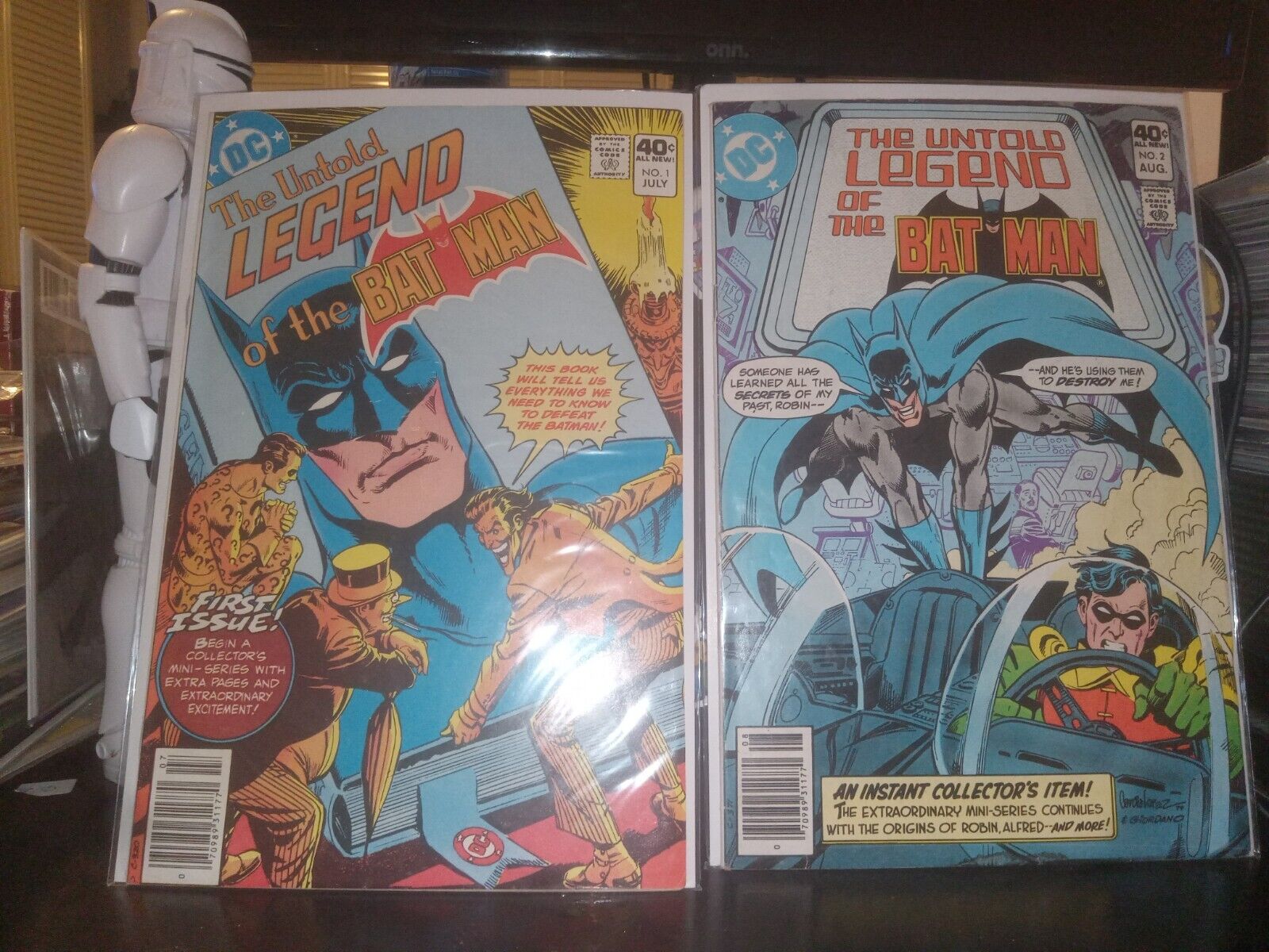 The Untold Legend of the Batman #1 - 3 Complete Mini Series (DC Comics - 1980)