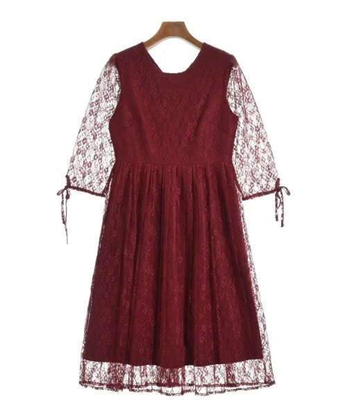 Suprême.La.La. Robe rouge (dentelle) M 2200360051027