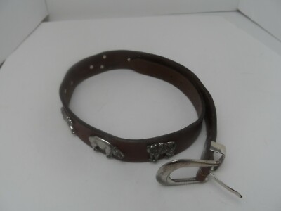 Honest by Brighton Belt Endangered Species Brown Leather  display picture 1