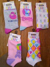 NEW PEEPS easter socks U PICK PATTERN fits size 5 - 9.5