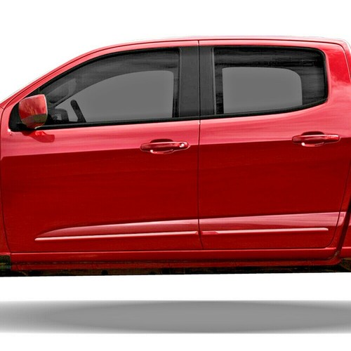 For GMC Canyon Crew Cab 20152022 Painted Body Side Moldings HMCOCA