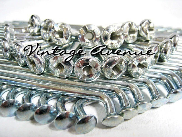 HONDA CB550 CUATRO CB550K 1974 1975 1976 JUEGO DE RADIOS RUEDA DELANTERA + TRASERA 80 PIEZAS (C) Foto 3 de 3