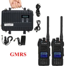 Retevis RT97 GMRS Full-duplex Divider Dustproof 8CH Base Station+2* GMRS Radio