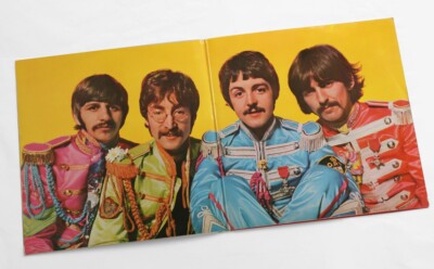 THE BEATLES Sgt Peppers psych rock french 1974 Apple 2C 066-04177