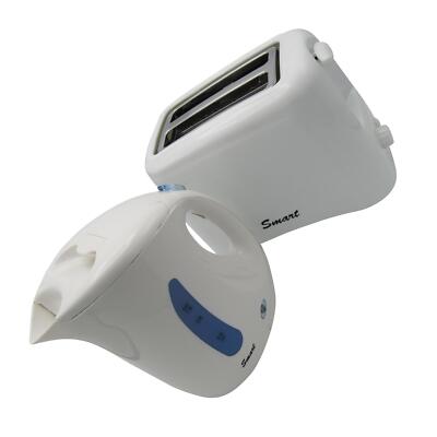 Caravan Kettle And Toaster Set (Low Wattage Kitchen Camping