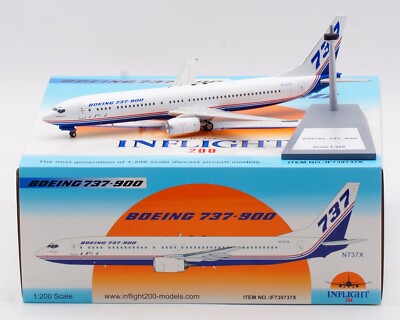 Inflight 1:200 ハウスカラー B737-700 N737X s-l400.jpg