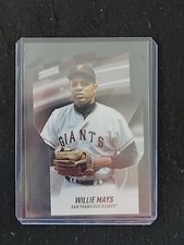Willie Mays 2022 Topps Stadium Club Triumvirates SP 🔥 Giants 🔥HOFer
