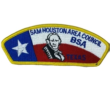 Boyscout BSA Sam Houston Council Patch Texas
