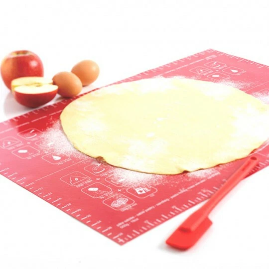 Mastrad, Paris Large Pastry Mat, Non stick baking sheet Silicone F45210 60cm X