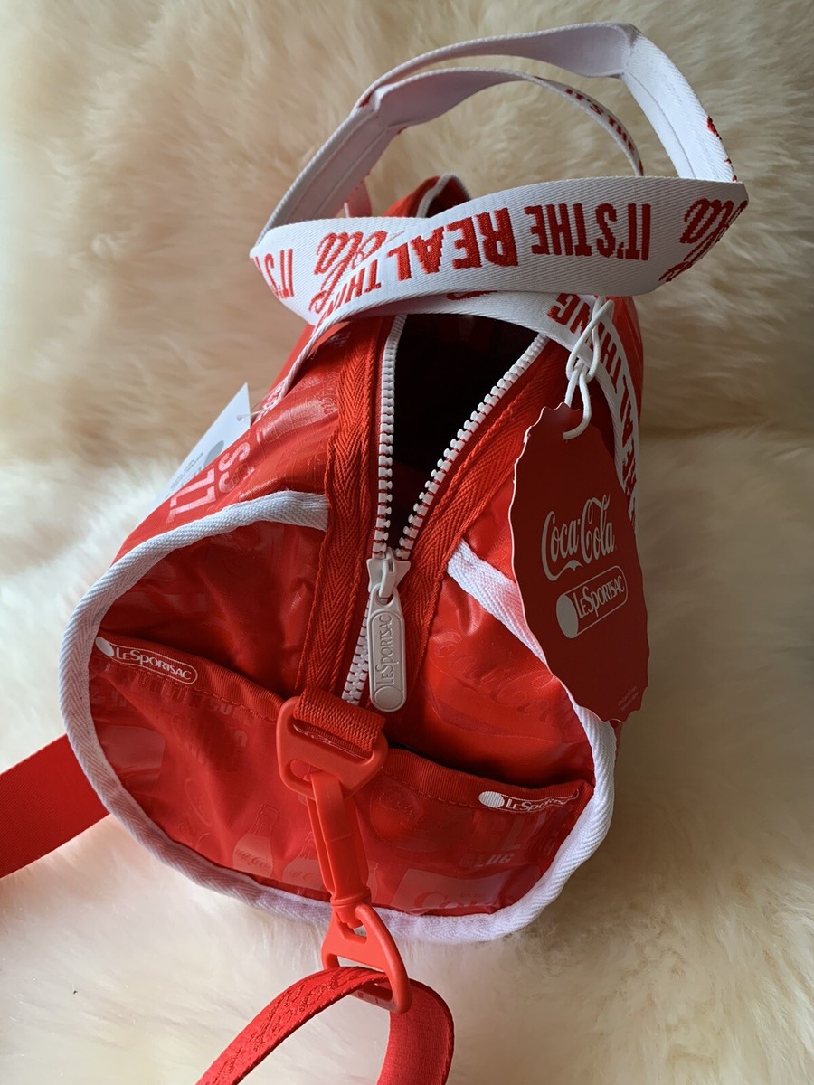 NWT LeSportsac X Coca Cola Collection Jamie Duffle Bag | eBay