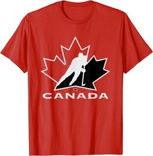Canada Flag Canadian Athletes Sports Holiday T-Shirt