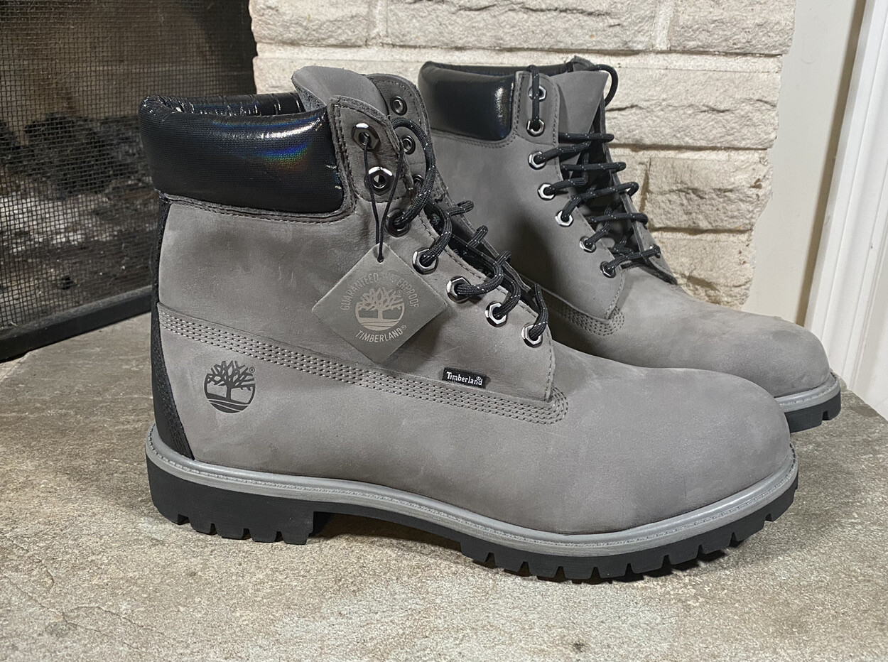 dark gray timberlands