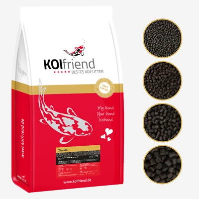 Störfutter Premium 20 kg Koifutter Stör in 3mm 4,5mm 6mm 8mm Fischfutter 2x 10kg