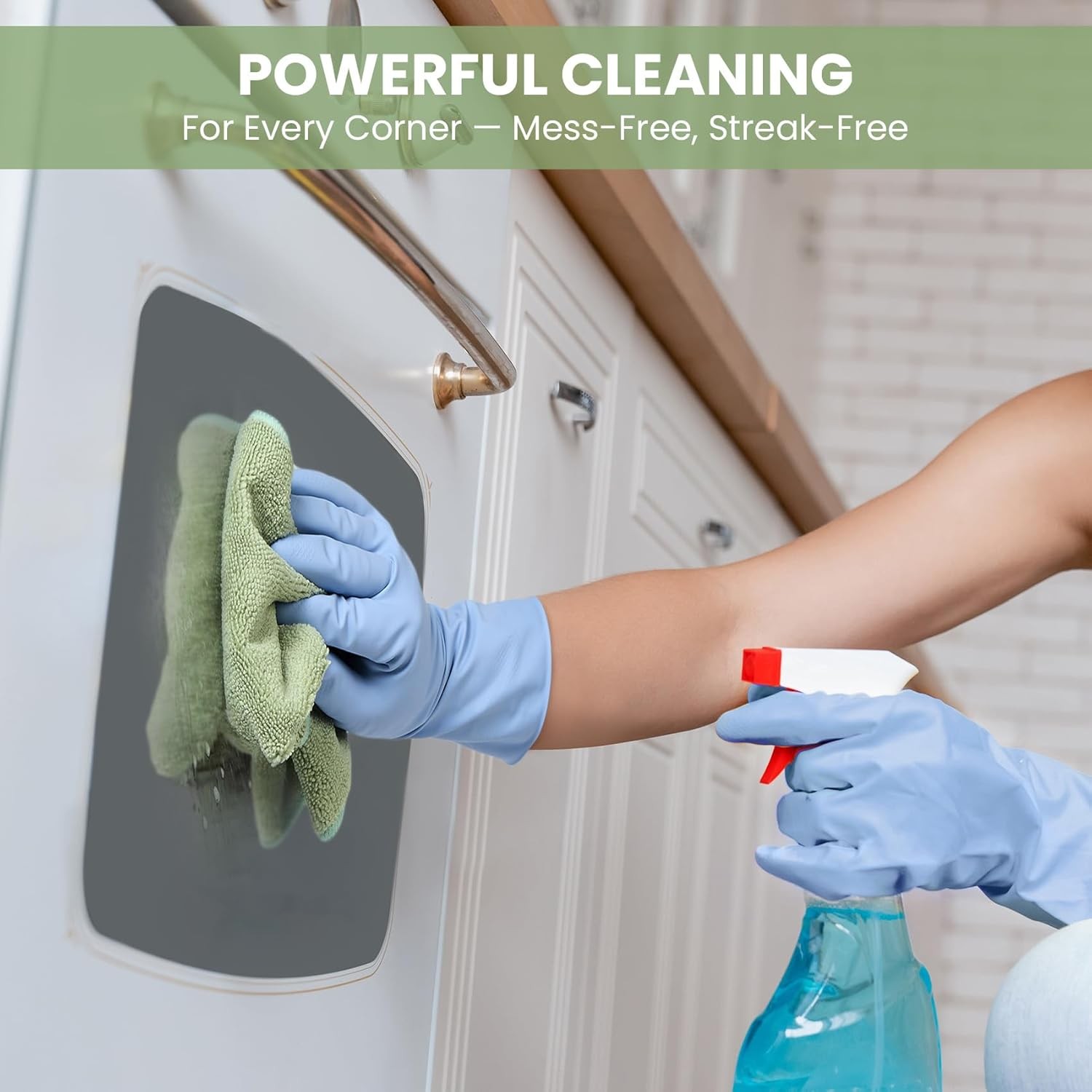 Microfiber Cleaning Cloth, 12 Pack Assorted Color Cleaning Rags for Housekeeping