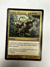 Titanic Ultimatum *Shards of Alara* MTG Magic the Gathering
