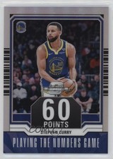 2023-24 Panini Contenders Optic Playing the Numbers Game Stephen Curry #7 0qw3