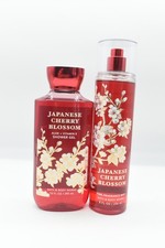 Bath  Body Works Japanese Cherry Blossom Fine Fragrance Mist  Shower Gel