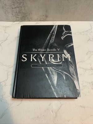 The Elder Scrolls V: Skyrim Special Edition Hardcover Guide (NO Map Or Bookmark)