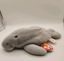 Ty Beanie Baby MANNY the Manatee 8"