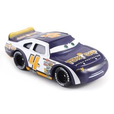 Disney Pixar Cars No.4 Purple Tow Cap Race Car 1:55 Diecast Model Car Toys Gift