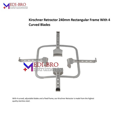 #ad Kirschner Retractor Square Frame – 4 Doyen Blades $177.00