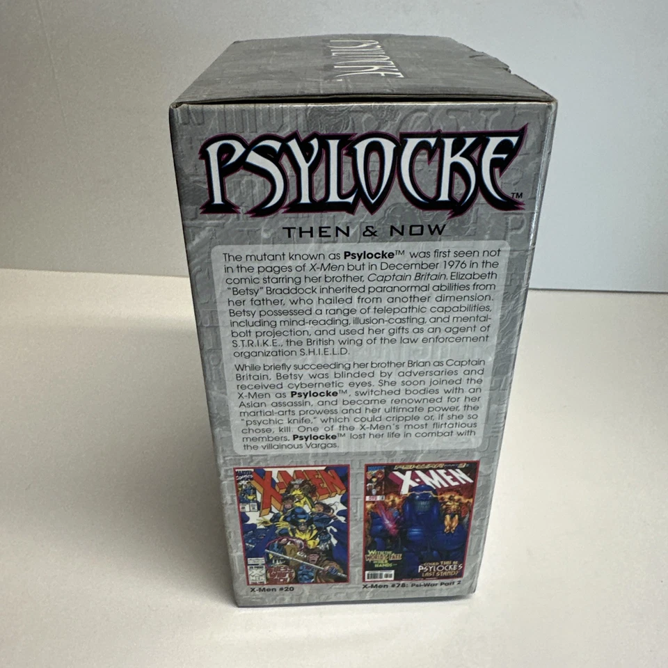 Marvel PSYLOCKE bowen design mini bust  /3000 - Image 3 of 4