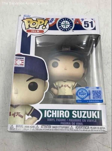 Funko Pop! MLB Seattle Mariners 51 Ichiro Suzuki T-Mobile Vinyl Figure