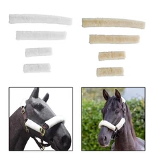 Horse Halter Covers Set Soft Comfortable Wraps Protection Protective Covers