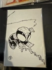 AMAZING SPIDER-MAN #51 (1:50) SKOTTIE YOUNG B/W SKETCH VIRGIN NM (2024)