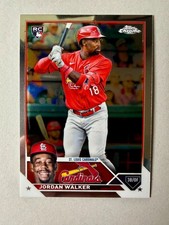 2023 Topps Chrome Jordan Walker RC (rookie card) St. Louis Cardinals