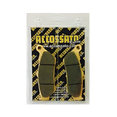 FRONT RECESSED BRAKE PADS FOR HONDA SLR 650 1997 > 1999 1 PAIR EV2