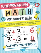Math For Smart Kindergarten Math for Smart Kids: Activi Paperback  UK IMPORT 