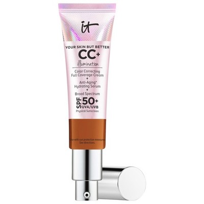 Authentic IT Cosmetics CC+ Cream Illumination with SPF 50+,12 SHADES,1.08OZ/32ML