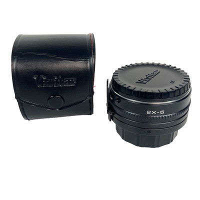 Vivitar MC 2X-5 Teleconverter Lens for Minolta MD SR Mount w/ Original Case