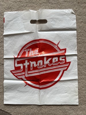 The Strokes Promo Bag Plastic Hard To Explain Single Giveaway Rare 2001