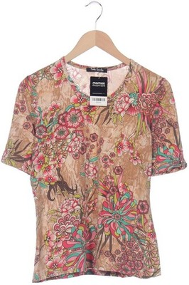 Betty Barclay T-Shirt Damen Shirt Kurzärmliges Oberteil Gr. M Beige #lr92kml