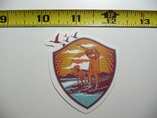 Duck Hunter Labrador Small Sticker Decal Hunt Hunting Wildlife Funny