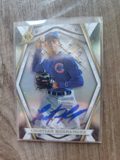 Cristian Hernandez Signed 2022 Bowman Invicta Baseball Card Chicago Cubs #BI-9