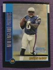 2002 Bowman Chrome #139 Rohan Davey Rookie Football card New England Patriots!. rookie card picture