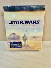 STAR WARS The Complete Saga USA Version Blu-ray Disc, 9-Disc Set - Sealed