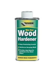 Everbuild Wet Rot Wood Hardener (Treatment) Repairs Wood Timber Permanently
