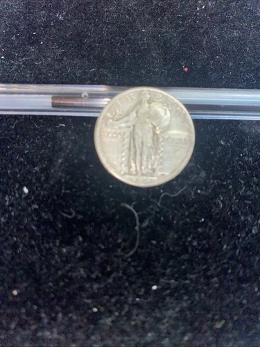 1924 S Standing Liberty Quarter VF