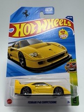 Hot Wheels Mainline Exotics Ferrari F40 Competizione jaune 2025 #198