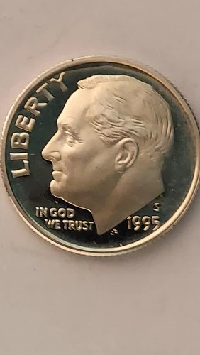 1995-S United States Proof Silver Roosevelt Dime