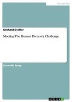 Gebhard DeißLer | Meeting The Human Diversity Challenge | Taschenbuch | Englisch