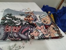 Vintage 1996Winnie The Pooh Wonderland Throw 48x67 New