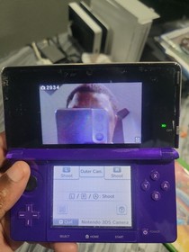 Nintendo 3DS Midnight Purple Portable Gaming Console