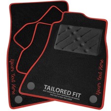 To Fit Ford Fiesta Mk7 Car Floor Mats 2011 - 2017 Girly Custom Logo To Fit Ford Fiesta Mk7 Car Floor Mats 2011 - 2017 Girly Custom Logo