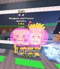 1B Gold Burguro and Fryuro Steal a Brainrot Secret Selten Top Preis